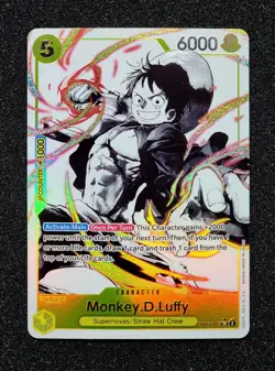 Monkey.D.Luffy (Parallel) ST13-015 Ultra Deck: The Three Brothers Foil SR - Image 1