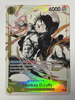 Monkey.D.Luffy (015) (Parallel) ST13-015 Ultra Deck: The Three Brothers Foil - Image 1