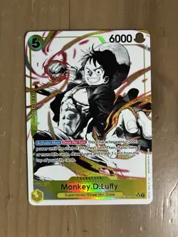 Monkey.D.Luffy 015 Parallel ST13-015 Ultra Deck: The Three Brothers Alternate⚓ - Image 1