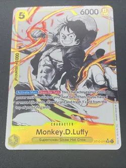 Monkey D Luffy Parallel ST13-015 Ultra Deck The Three Brothers - Image 1