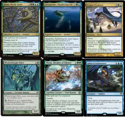 Commander Deck Koma, World-Eater EDH 100 Magic Cards Custom Deck MTG Simic - NM - Image 1