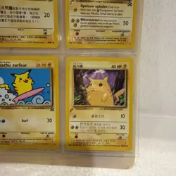 LP/MP COMPLETE Pokemon 9-Card WORLD COLLECTION Promo PIKACHU - Image 4