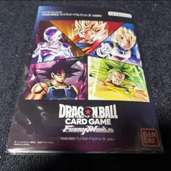 Dragon Ball Fusion World TCG Premium Leader Card Collection Set 01 Bandai Fest - Image 1