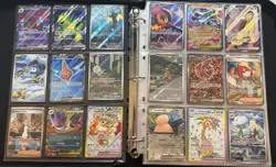 HUGE Pokemon / One Piece mix Binder Card Collection 495 lot Modern set. Extra - Image 2