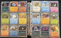 HUGE Pokemon / One Piece mix Binder Card Collection 495 lot Modern set. Extra - Image 5