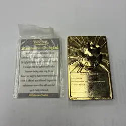 VINTAGE Pokemon 23K Gold Plated Trading Card | Togepi | BK LIMITED EDITION - COA - Image 5