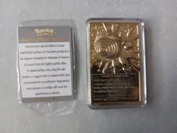 23 Karat Gold Plated ~ Pokemon Card # 61 “Poliwhirl” Encased With COA Nintendo - Image 3