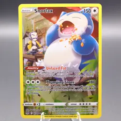Snorlax TG10/TG30 Ultra Rare SWSH11: Lost Origin Trainer Gallery Pokemon TCG NM - Image 1