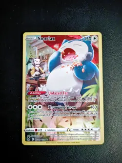 Pokemon Snorlax TG10/TG30 Swsh11: Lost Origin Trainer Gallery Holo N/M Or Better - Image 1