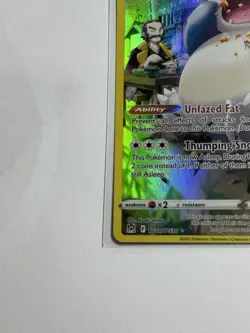 Snorlax TG10/TG30 Pokemon SWSH11: Lost Origin Trainer Gallery Holo Ultra Rare NM - Image 5