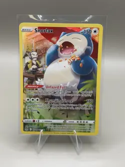 Snorlax TG10/TG30 Ultra Rare SWSH11: Lost Origin Trainer Gallery Pokemon TCG NM - Image 1