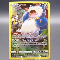 Snorlax TG10/TG30 Ultra Rare SWSH11: Lost Origin Trainer Gallery Pokemon TCG NM - Image 1