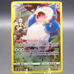 Snorlax TG10/TG30 Ultra Rare SWSH11: Lost Origin Trainer Gallery Pokemon TCG NM - Image 1