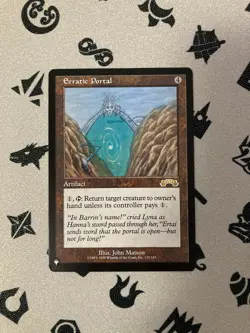 Erratic Portal *THE LIST - EXODUS* RARE *NEAR MINT, PACK FRESH* MTG *MAGIC - Image 1