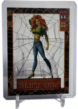 1994 Marvel Spider-Man Suspended Animation Mary Jane #2 Of 12 W/Top Loader - Image 1