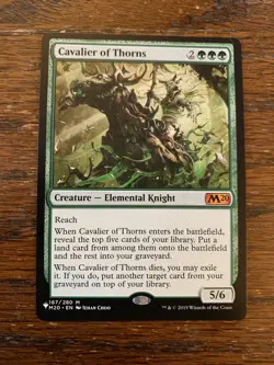 Cavalier of Thorns (The List) Magic the Gathering - Image 1