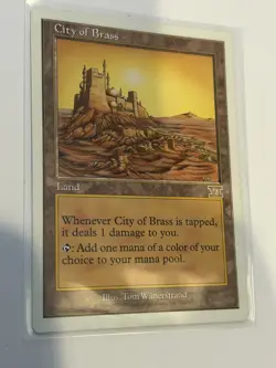 City of Brass Classic MTG Core Set 6th Edition Regular - Image 1