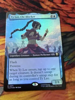 Ty Lee, Chi Blocker - Foil - Extended Art Avatar MTG - Image 1