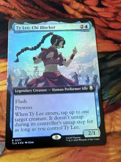 Ty Lee, Chi Blocker - Foil - Extended Art Avatar MTG - Image 3