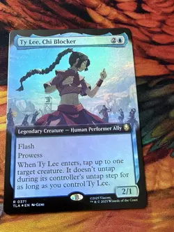 Ty Lee, Chi Blocker - Foil - Extended Art Avatar MTG - Image 5