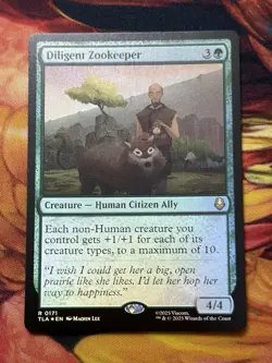Diligent Zookeeper - Foil Avatar MTG - Image 1