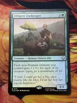 Diligent Zookeeper - Foil Avatar MTG - Image 2