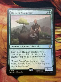 Diligent Zookeeper - Foil Avatar MTG - Image 3