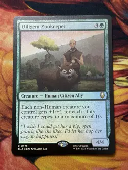 Diligent Zookeeper - Foil Avatar MTG - Image 5