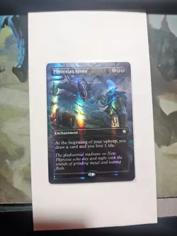 Mint/Near-Mint, English - 1 x MTG Phyrexian Arena - Mana Foil - Borderless Magic - Image 1