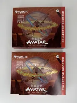 Magic the Gathering: Avatar The Last Airbender - Collector Booster Pack - Lot X2 - Image 1