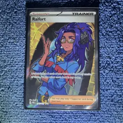 Raifort Holo Prismatic Evolutions Pokemon TCG Card Ultra Rare 142/131 - Image 1