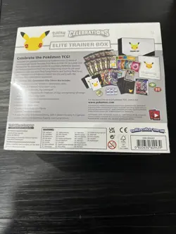 Pokemon TCG: 25th Anniversary Celebrations Elite Trainer Box (2021) 820650809439 - Image 2