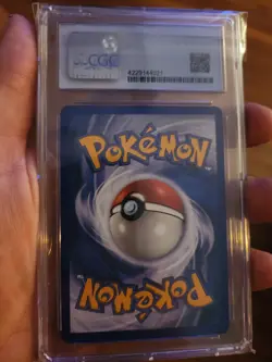 (POP 1) CGC 10 PRISTINE Chikorita 99/165 Pokemon Expedition 2002 Graded eReader - Image 3