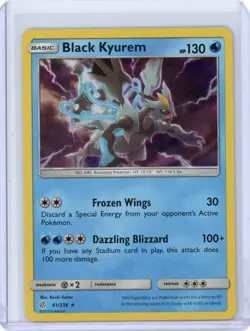 Black Kyurem 61/236 Holo Rare | 2019 Cosmic Eclipse | Pokemon TCG KR1 - Image 1