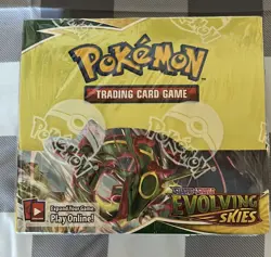 Pokemon Sword & Shield Evolving Skies Booster Box 36 Packs FACTORY - Image 1
