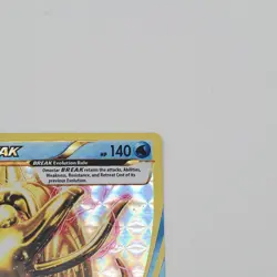 Pokemon Omastar BREAK 19/124 Fates Collide Ultra Rare Holo LP TCG - Image 3