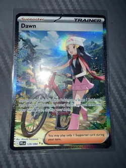 Pokemon TCG Dawn 129/094 Full Art Trainer Ungraded Gem Mint Fast Shipping - Image 1