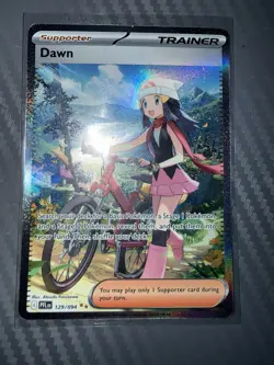 Pokemon TCG Dawn 129/094 Full Art Trainer Ungraded Gem Mint Fast Shipping - Image 3