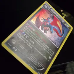 Pokemon TCG - SALAMENCE - 8/20 - COSMOS HOLO PROMO - XY DRAGON VAULT 2012 -HP/MP - Image 2