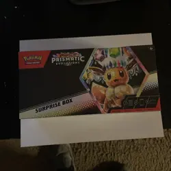Pokemon TCG Scarlet & Violet Prismatic Evolutions Surprise Box Factory Sealed - Image 1