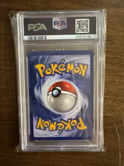 Pokemon TCG Machamp Holo Rare 1st Edition Base Set 8/102 PSA 8 - Image 2