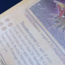 Pokemon Zapdos 30/62 Fossil Regular Lightly/Moderately Played *FREE SHIPPING* - Image 5
