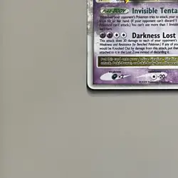 DAMAGED Giratina LV.X 124/127 Platinum Holo Rare Pokemon TCG LP - Image 5