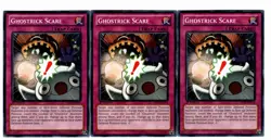 Yugioh- 3X Ghostrick Scare - Common - 1st Edition - SHSP-EN074 - Light Play - Image 1