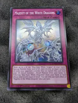 Majesty of the White Dragons #SDWD-EN027 Yugioh Near Mint or Better - Image 1