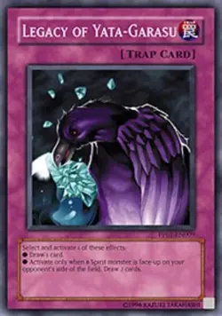 YUGIOH Legacy of Yata-Garasu PP01-EN009 Super Rare LP - Image 1