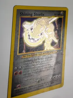 2002 WOTC POKEMON NEO DESTINY UNLIMITED SHINING STEELIX 112/105 SECRET RARE HOLO - Image 5