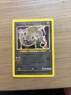 Shining Steelix Neo Destiny 112/105 Holo Pokemon - Image 2