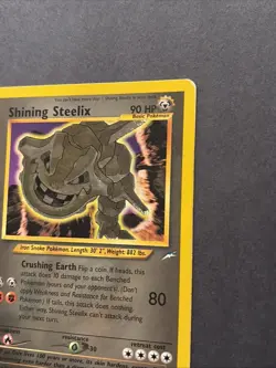 Pokemon TCG Shining Steelix 112/105 Neo Destiny Secret Rare Holo - Image 5