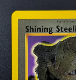 Pokemon TCG Neo Destiny Shining Steelix Holo Card 112/105 - Image 4